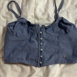 Cropped Abercrombie tank